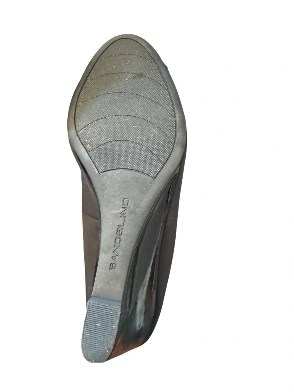 Women’s Black Slip-On Wedge Heels - Size 10